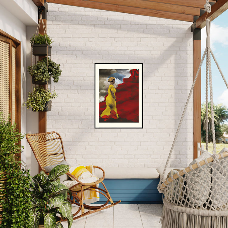 Aufstieg, Digitalprint, zeitgenössische Kunst, Fine Art